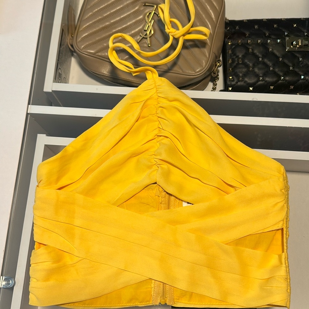 Superdown crop top